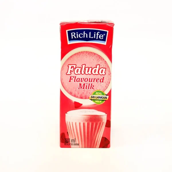 Richlife Milk Faluda Flavoured 180Ml රිච්ලයිෆ් මිල්ක් ෆලුඩා ෆ්ලේවර්ඩ් 180Ml