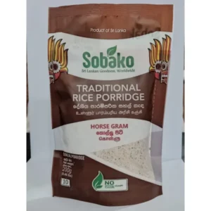 Sobako Horse Gram Porridge 200G  සොබාකෝ අශ්ව ග්‍රෑම් කැඳ 200G